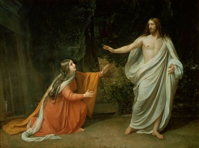 The Appearance of Christ to Mary Magdalene, 1835 by Aleksandr Andreevich Ivanov